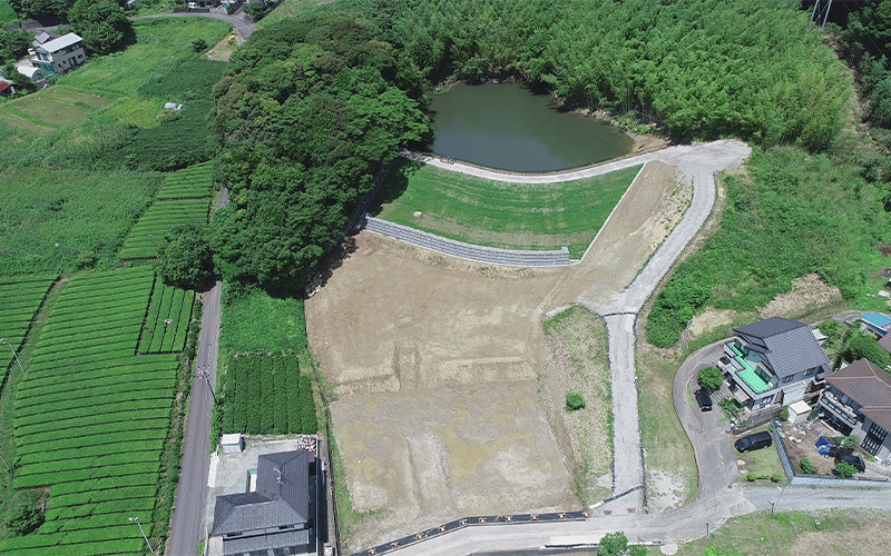 萩間川地区松本池堤体改修4工事